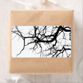 木の暗い枝 ラベル (インサイチュ)