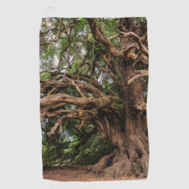 木の木の樹皮ゴルフのパターン運命の運命 ゴルフタオル