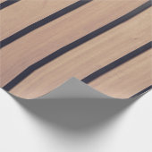 木の板の包装紙 ラッピングペーパー (角)