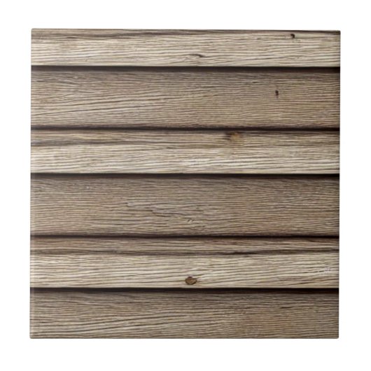 木の板デザイン茶色のセラミックタイル タイル (正面)