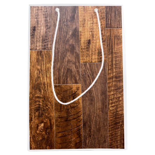 木の板 ミディアムペーパーバッグ (正面)