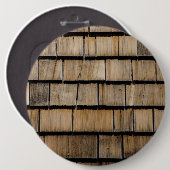 木の板 缶バッジ (正面&裏面)