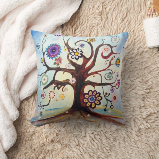 木の枕 クッション (ブランケット)