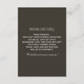 木の枝とランタンを使ったナチュラルな結婚式の披露宴 エンクロージャーカード (裏面)