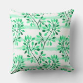 木の枝と葉 クッション (裏面)