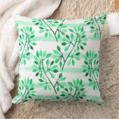 木の枝と葉 クッション (ブランケット)