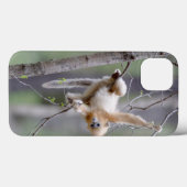 木の枝にいるかわいいキンシコウ Case-Mate iPhoneケース (裏面 (横))