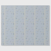 木の枝にクリスマスバード、冬の雪片。 ラッピングペーパー (フラット)