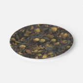 木の枝にリンゴ(Serebriakova著) ペーパープレート (アングル)