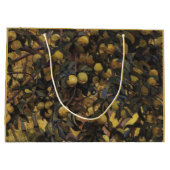 木の枝にリンゴ（Serebriakova著） ラージペーパーバッグ (裏面)