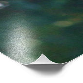 木の枝に咲く虹の花束 フォトプリント            (角)