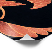 木の枝に赤いオウム ポスター (コーナー)