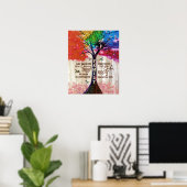 木の枝のような家族 ポスター (ホームオフィス)