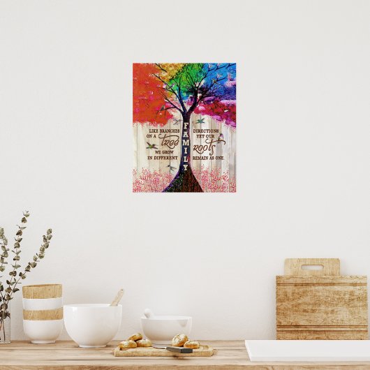 木の枝のような家族 ポスター (キッチン)