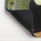 木の枝のトウカン マウスパッド (コーナー)