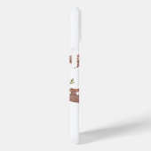 木の枝の上のベビーのナマケモノのかわいいペア Case-Mate iPhoneケース (裏面 / 右)