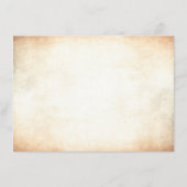 木の枝 ウェディング 情報 ゲスト エンクロージャーカード (裏面)