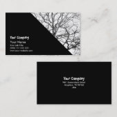 木の枝 名刺 (正面/裏面)