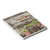 木の柵に飾り付け、カタリナ島。 ノートパッド (アングル)