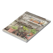 木の柵に飾り付け、カタリナ島。 ノートパッド (回転)