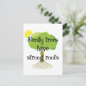 木の根が強い ポストカード (スタンド正面)