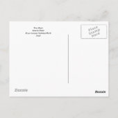 木の根 ポストカード (裏面)