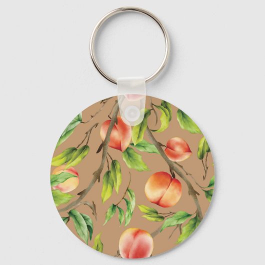 木の桃 キーホルダー (正面)