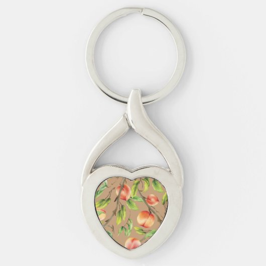 木の桃 キーホルダー (正面)