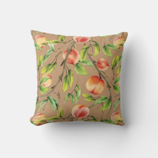 木の桃 クッション (正面)