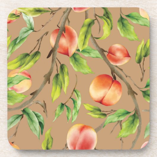 木の桃 コースター (正面)