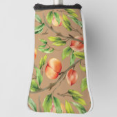 木の桃 ゴルフヘッドカバー (回転90)