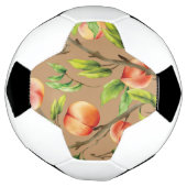 木の桃 サッカーボール (回転)