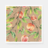木の桃 スタンダードランチョンナプキン (正面)