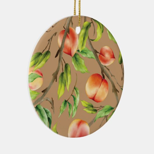 木の桃 セラミックオーナメント (右)