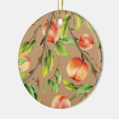 木の桃 セラミックオーナメント (左)