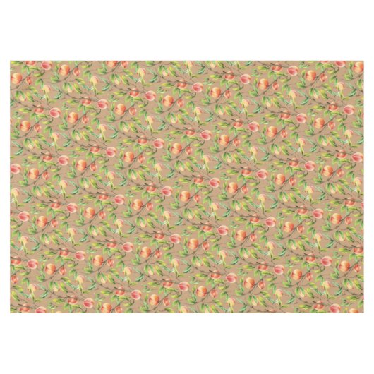 木の桃 テーブルクロス (正面(横))