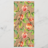 木の桃 メニュー (裏面)