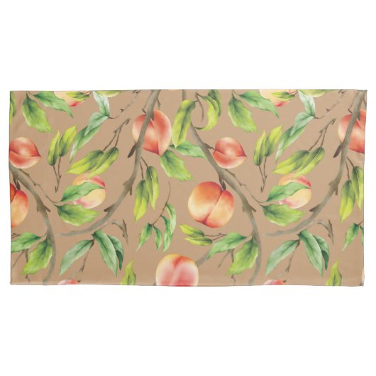 木の桃 枕カバー (正面)