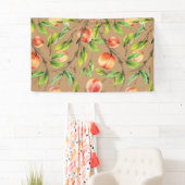 木の桃 横断幕 (インサイチュ)