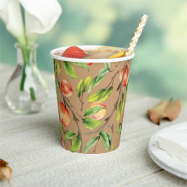 木の桃 紙コップ