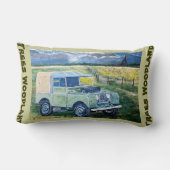 木の森林Lumbarのクッション ランバークッション (裏面)