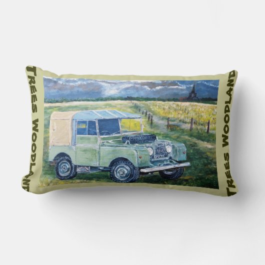 木の森林Lumbarのクッション ランバークッション (正面)