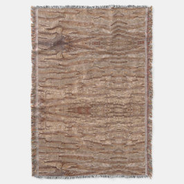 木の樹皮が反射した スローブランケット