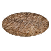 木の樹皮の質感、自然な木の背景。 カッティングボード (角)