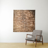 木の樹皮の質感、自然な木の背景。 タペストリー (インサイチュ(横))