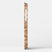 木の樹皮の質感、自然な木の背景。 Case-Mate iPhoneケース (裏面 / 左)