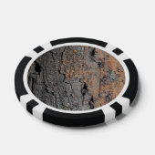 木の樹皮を燃やす ポーカーチップ (シングル)