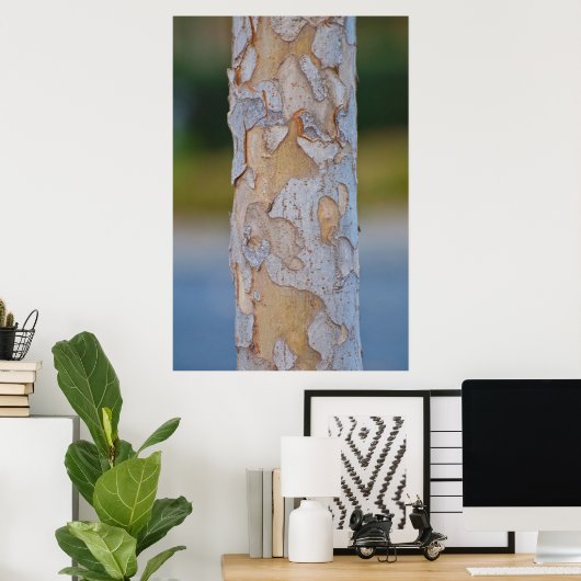 木の樹皮 ポスター (ホームオフィス)