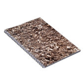 木の樹皮、自然、茶色 ノートブック (右側)