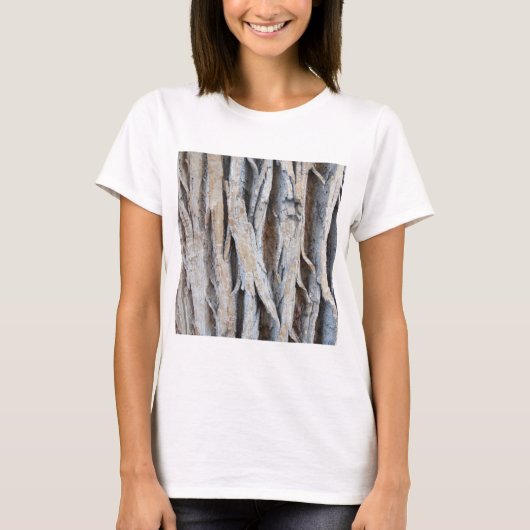 木の樹皮 Tシャツ (正面)